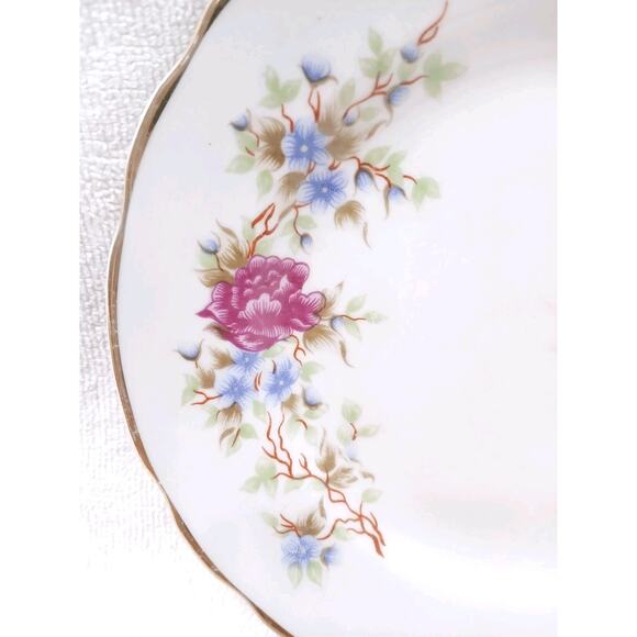 1950s K Japanese Saucer Desert Cake Plate China Handpainted Traditional Elegant - Picture 2 of 15